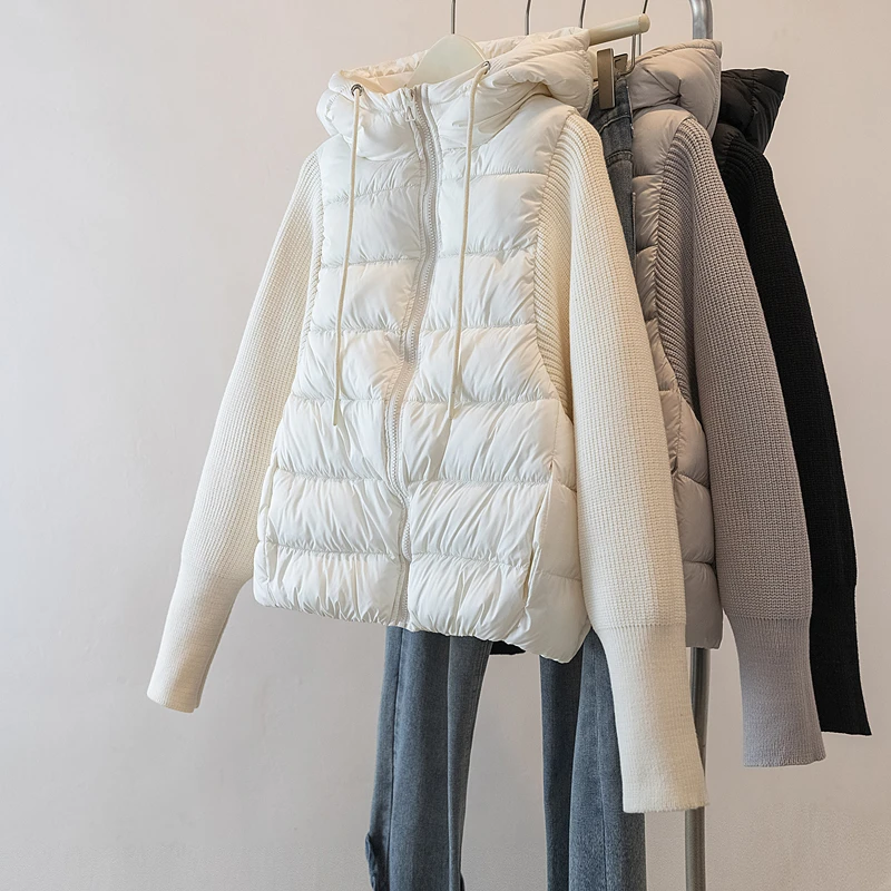 

Осень-зима 202, женская модная однотонная лоскутная куртка, винтажное пальто с лацканами, женское шикарное хлопковое пальто, куртка