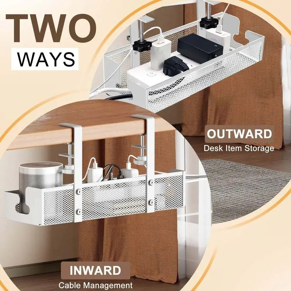 

Органайзеры для кабелей: минималистичный держатель-зажим для удлинителей, прочный, без сверления, кабельный лоток-стойка