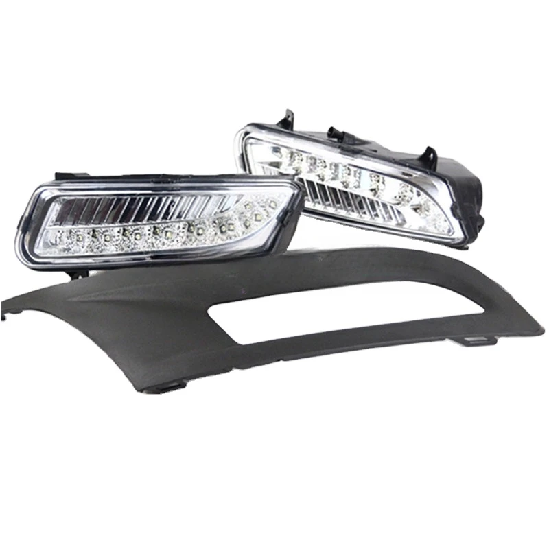 

YZX Car LED fog daytime running light 6RD941699 6RD941700 For Polo 2011-2013