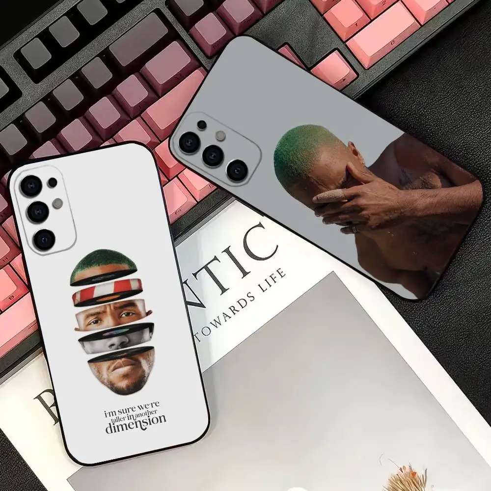 F-Frank Singer Ocean  Phone Case For Samsung S25,S24,S21,S22,S23,S30,Ultra,S20,Plus,Fe,Soft Silicone Black Cover
