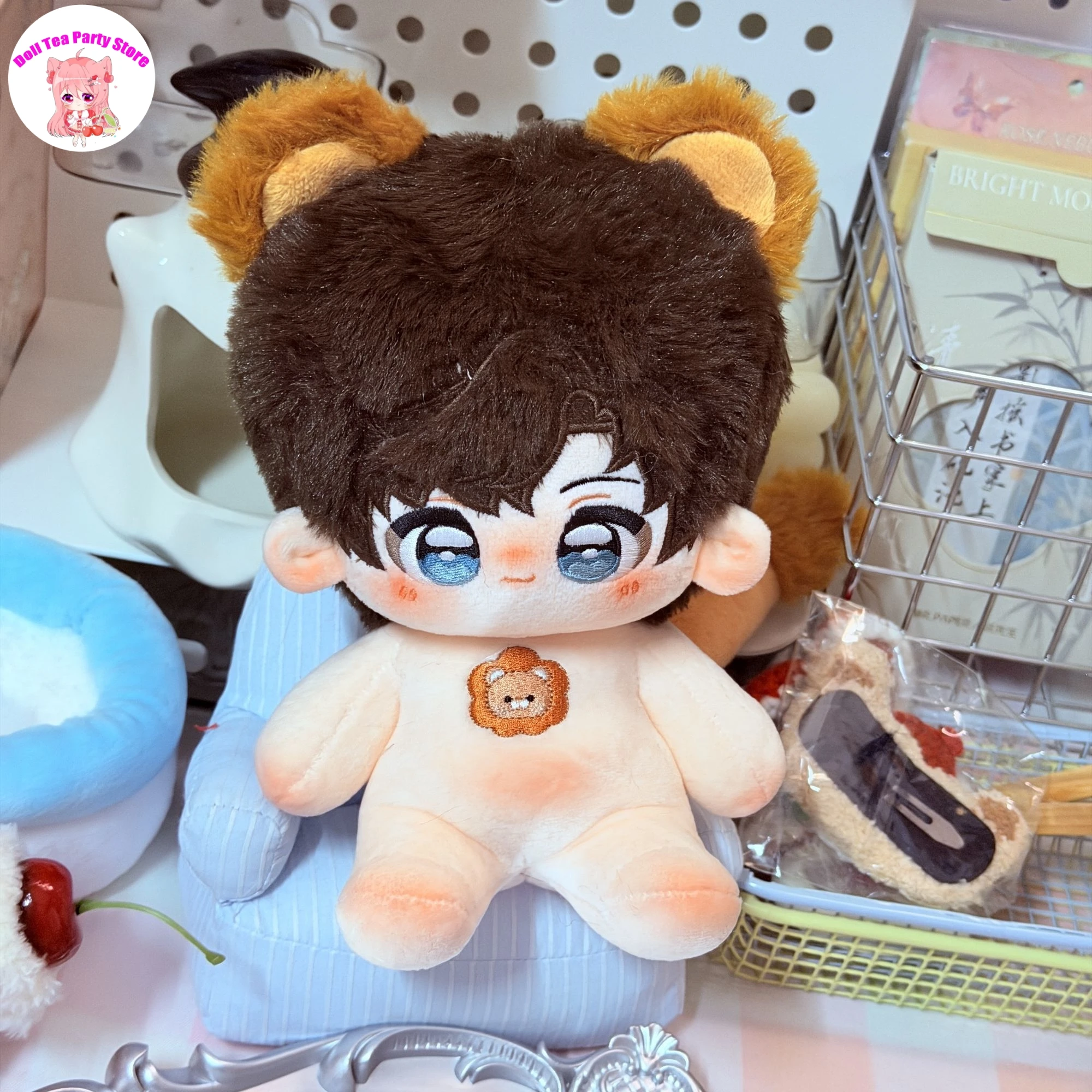 

Artem Wing Tears of Themis Атрибут Хлопковая кукла Body 20 см Одежда для платья Плюшевые игрушки Аниме Фигурки Плюшевый подарок