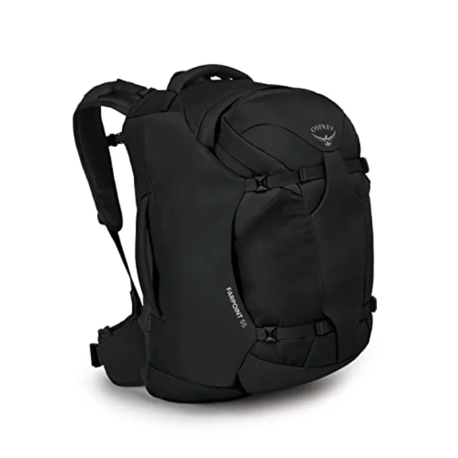 

Farpoint 55L Men's Travel Backpack Black for Business and Outdoor Use Durable Polyester Material Lightweight Design with Multip