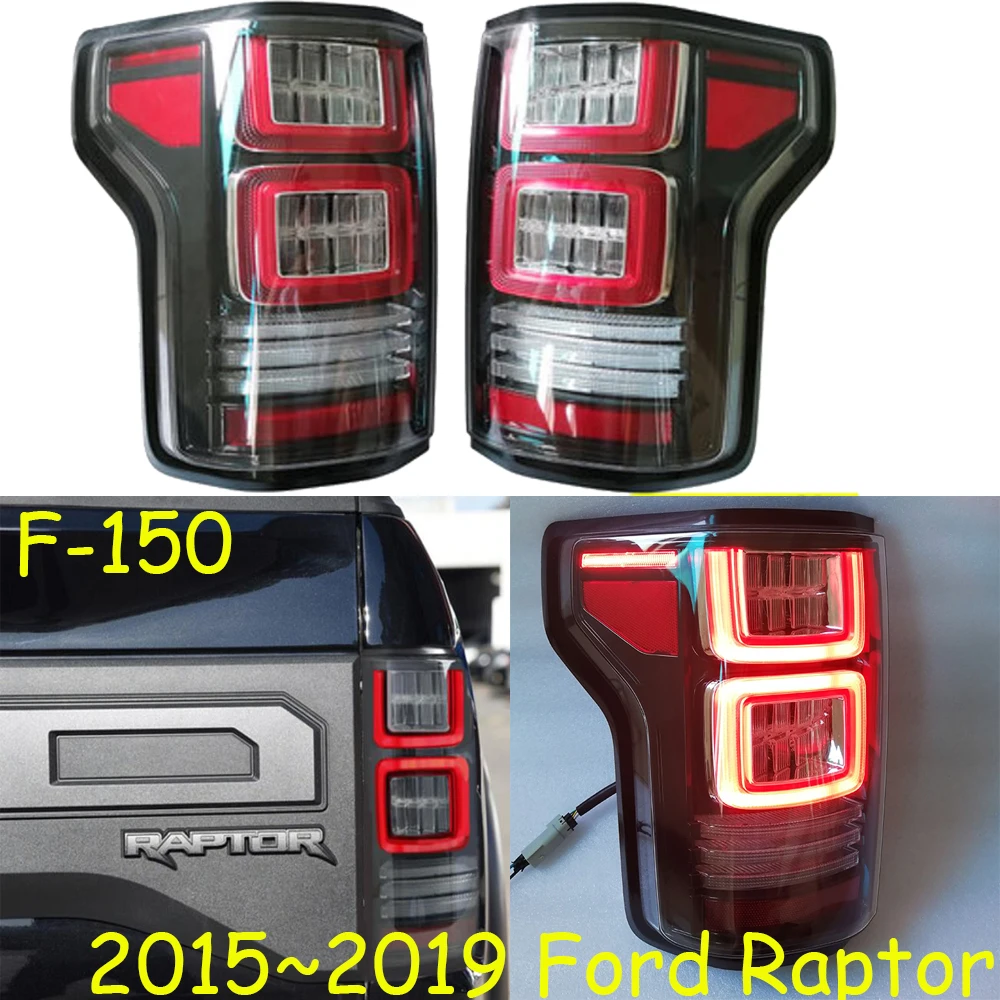 2015 ~ 2019y luz trasera para Ford Raptor luz trasera F-150 freno F150 LED accesorios de coche luz trasera Raptor luz antiniebla