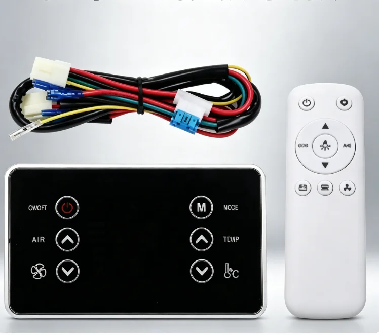 

Control Panel Frequency Conversion 12V Chase Automotive Air Conditioning Evaporator Manual Modification Panel 24V