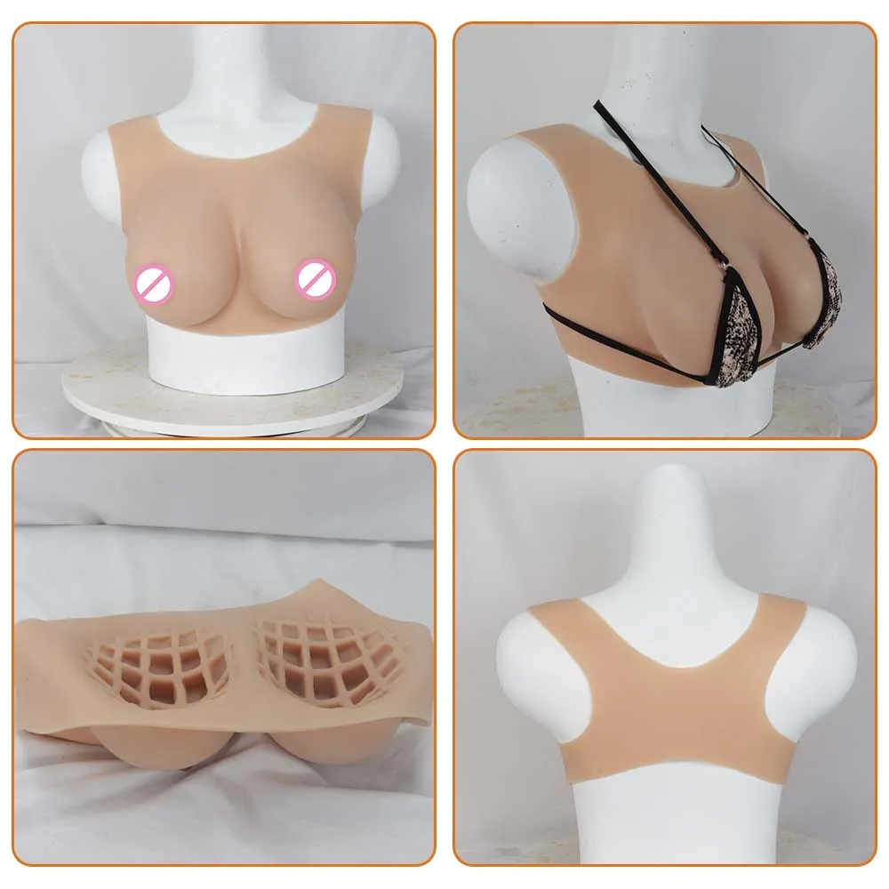 Enhance Buttocks And Boobs Fake Big Breast Suit And Big Hips And Buttocks Padding Pants Outfit Body Shaper For Woman Shapewear