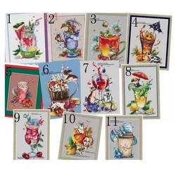 M1205 Home Fun Cross Stitch Kits Package Greeting Needlework Counted Cross-Stitching Kits New Style Joy Sunday Kits Embroidery