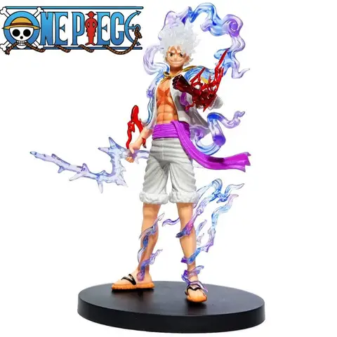 19CM One Piece Anime Action Figure Nika Luffy Action Figures PVC Statue Model Kids Toys Japan Manga Cartoon Birthday Gifts