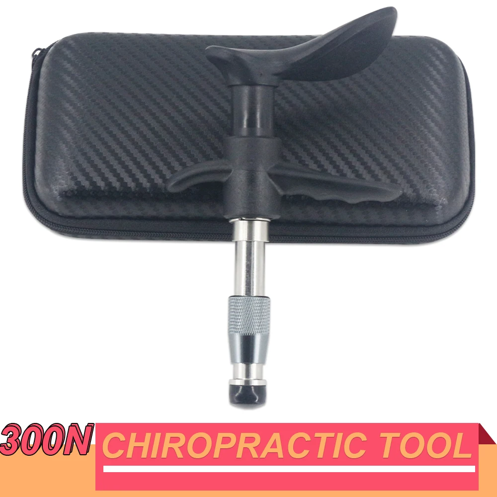 

300N Manual Massager Chiropractic Adjusting Tools Home Use Bone Correction Massage Gun Shoulder Muscle Relaxation Massager