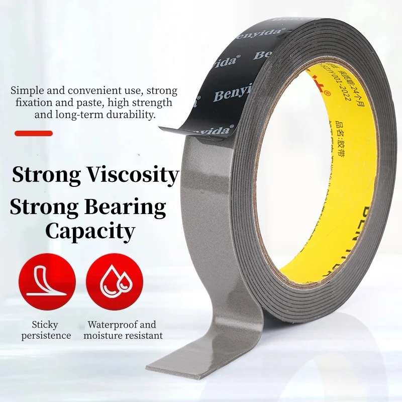 3m/Roll 10-50mm Width Double Sided Adhesive Tape for Automobile High Viscosity Car Fixed Adhesive High Temperature Resistant