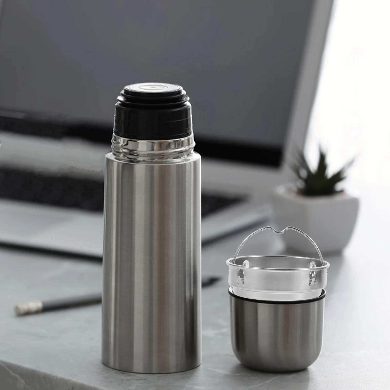 

2Pcs Stainless Steel Tea Infuser Strainer Fine Mesh Filter for Bottle Reusable Tea Filter for Loose Leaf and Fruit Infusion