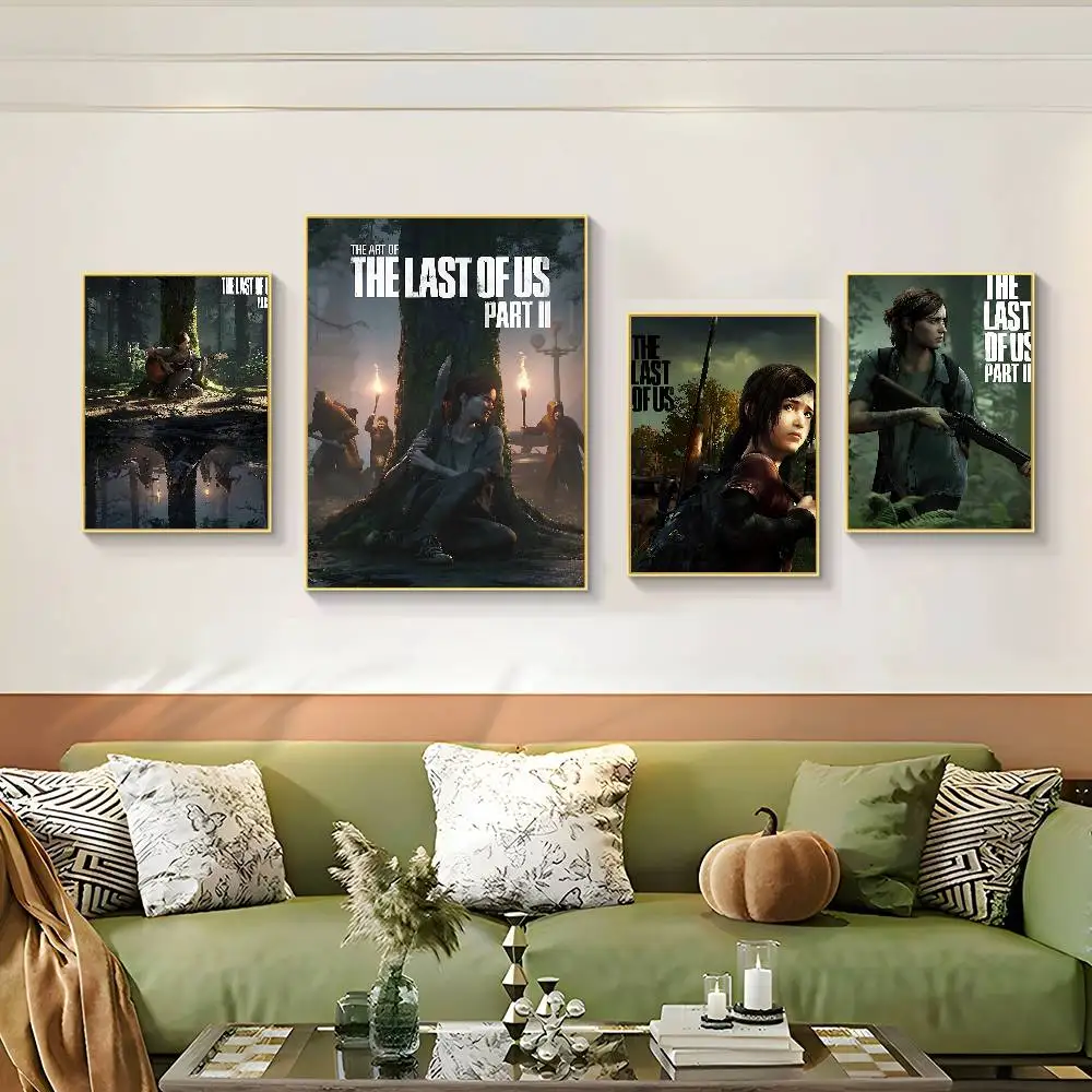 The Last Of Us أنيمي DIY ملصق لاصق يتوهم الجدار ملصق لغرفة المعيشة زخارف للحانات جدار ديكور