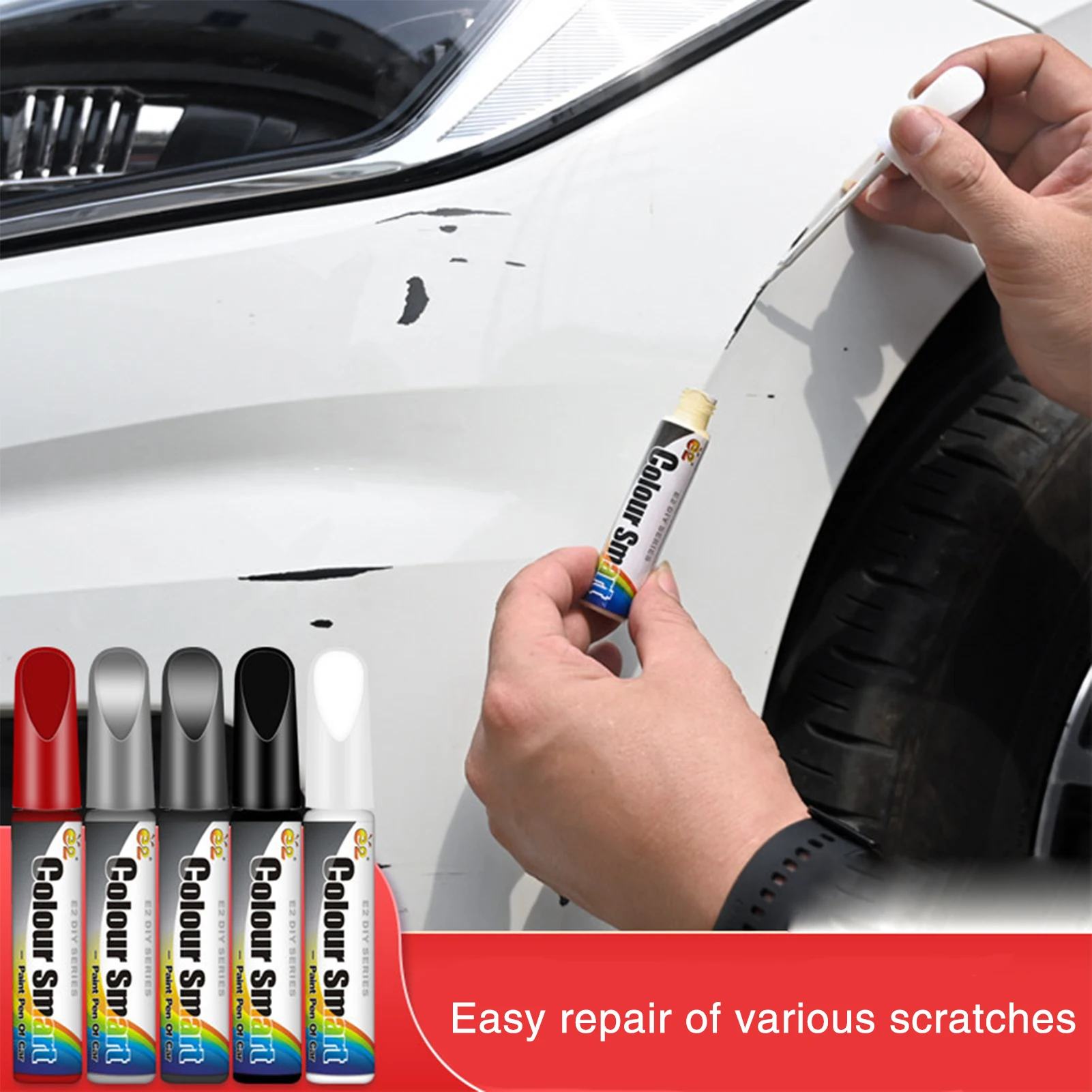 7 styles Portable Scratch Remover for Car Effective Scratch Repair Pen Paint Care Automobile Accessories