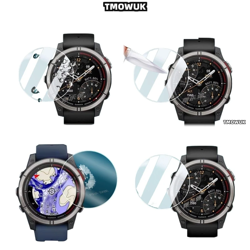 

For Garmin Quatix 7 Pro Quatix7 - Sapphire Glass Compatible 9H Tempered Glass | HD Clear, Shockproof & Easy Install