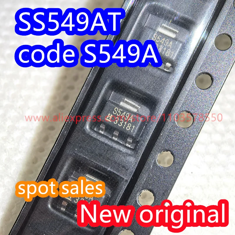 10PCS 100% Brand new original S549A SS549AT unipolar Hall sensor chip SOT89 package