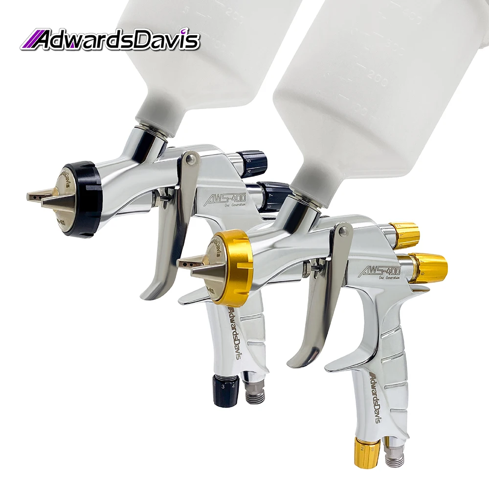 

Пневматический краскопульт WS400 1.3/1.4/1.7 мм с высокой степенью распыления для покраски автомобильных кузовов и мебели