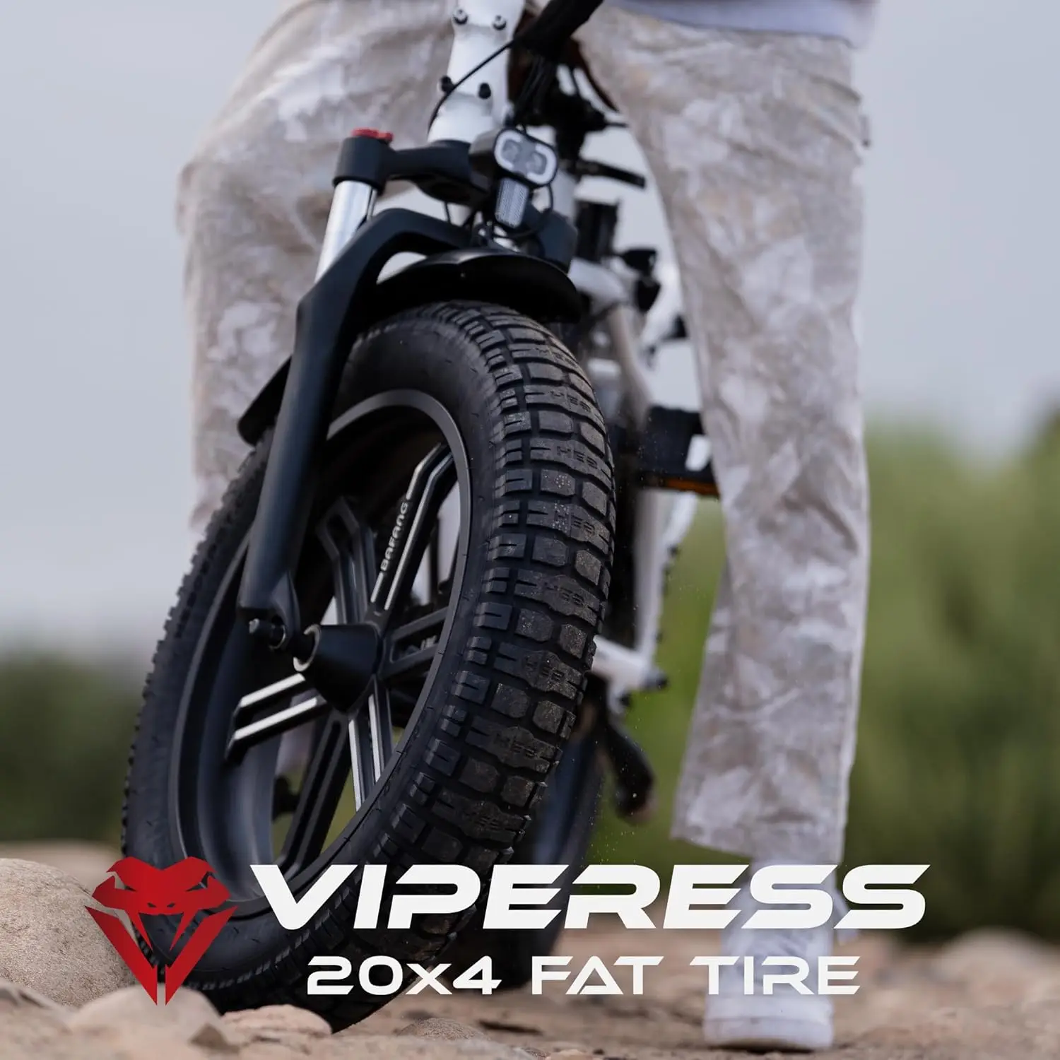 20x4.0 Fat Tire - Puncture Resistant Ebike Tires, 20x4 Fat Bike Tire for Electric Bike, MTB, Heavy Duty, All Terrai