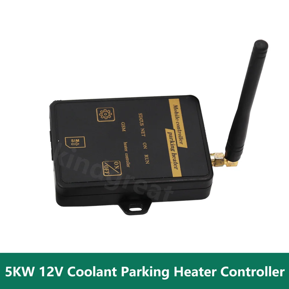 GSM Phone Controller 5KW 12V Diesel/Gasoline RV Car Hydronic Heater Boat Caravan Motorhome Coolant Parking Heater Controller