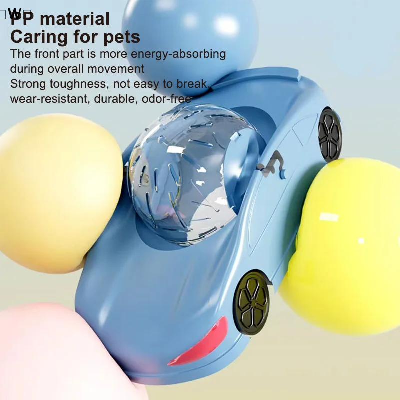 、1alwaHamster Carro de brinquedo para animais de estimação pequeno Carro esportivo interativo engraçado Veículo de roda de fitness silencioso para animais de estimação fofos GaronaWinter1 implica