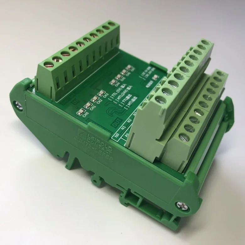 8-channel NPN To PNP, PNP To NPN, Mutual Conversion TTL To HTL Bidirectional Optocoupler DC5V/12V/24V Version