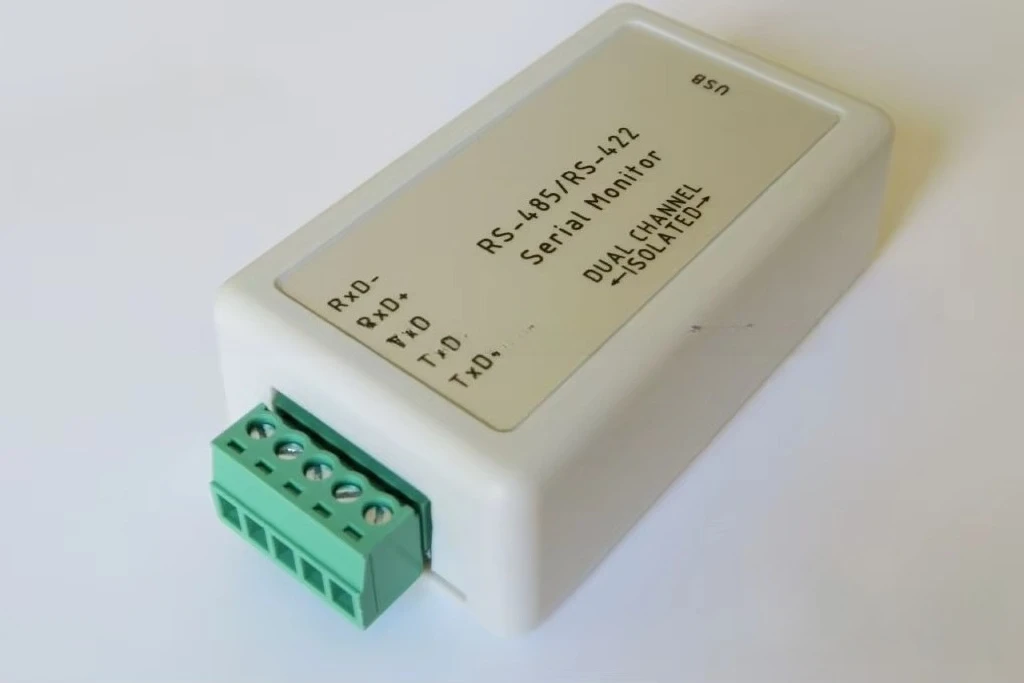 RS-485 RS-422 Serial Port Listener, Monitor and Debug Record Serial Port Communication