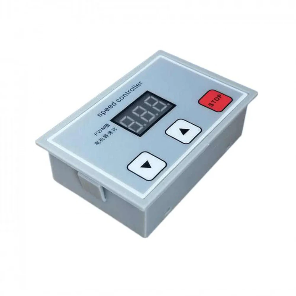 Motor Speed Governor Digital DC Motor PWM Stepless Speed Control Switch DC12-30V 5A Brush Motor Speed Governor