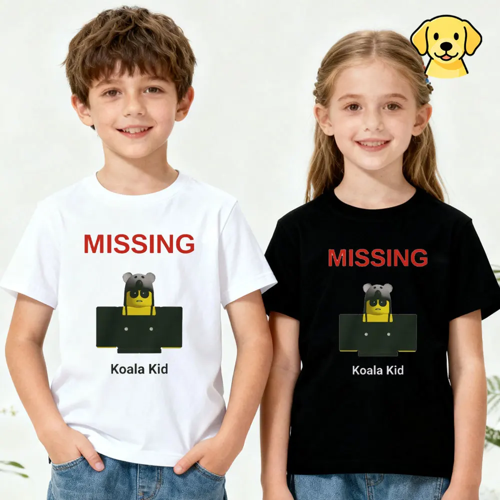 Kid Inspired Inspired 99 Night in The Forest Missing Game Kid Tee Kids T-Shirt Gift Christmas Gamers Holidays Kids Clothes Tops