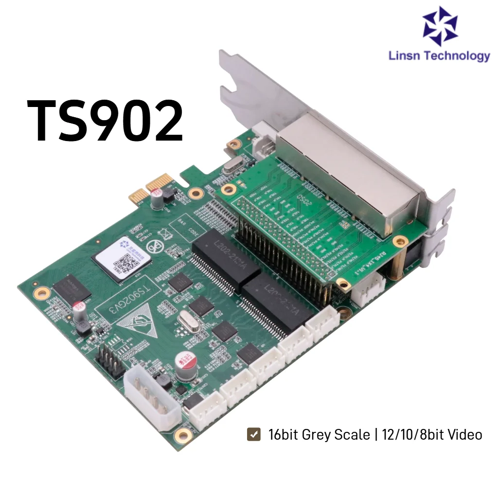 LINSN TS902 Sending Card with 4 Output Ports Support 2.6 Million Pixels for LED Display Screen - view 4