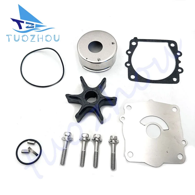 

68V-W0078 Water Pump Impeller Repair Kit For Yamaha 4-Stroke F75 90 115 HP Outboard 68V-W0078-00 68V-W0078-01