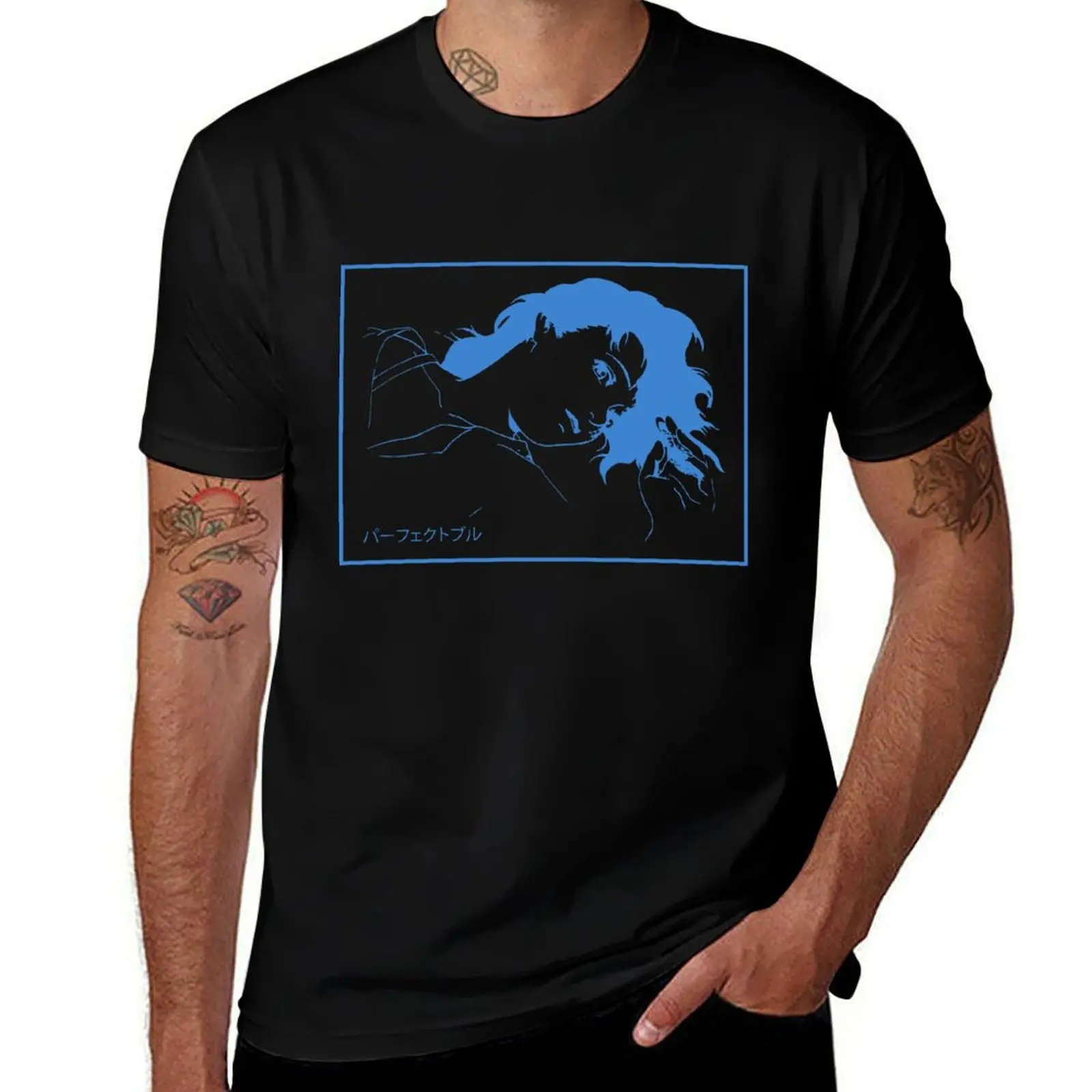 

Perfect Blue T-Shirt customs anime t shirts essential t shirt Blouse men workout shirt
