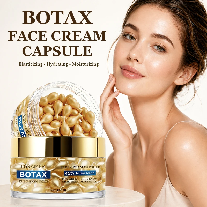 Cápsulas Portátiles de Esencia Hidratante con Vitamina E, Suero Facial Nutritivo y Humectante, Cápsulas para el Cuidado de la Piel con Reposición Profunda de Agua
