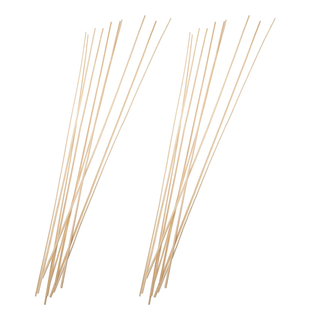 20 Pezzi Bastoncini di Bambù per Costruzione Aquiloni, Aste Piatte per Attività all'Aperto per Bambini, Kit Fai-da-Te per Principianti, Durevoli e Flessibili