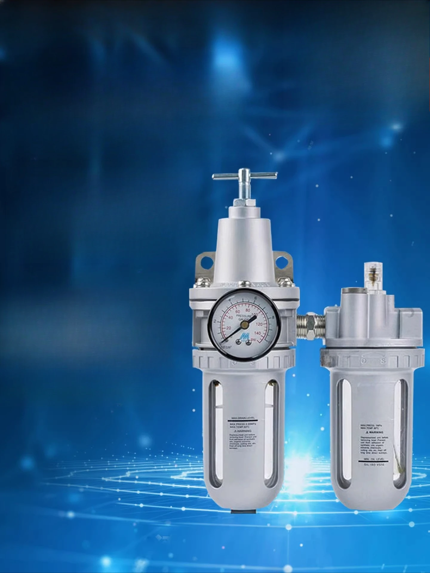MACP400-10A MAFR400-15A MAL400-8A Filtration, Pressure Regulation, Lubrication Combination