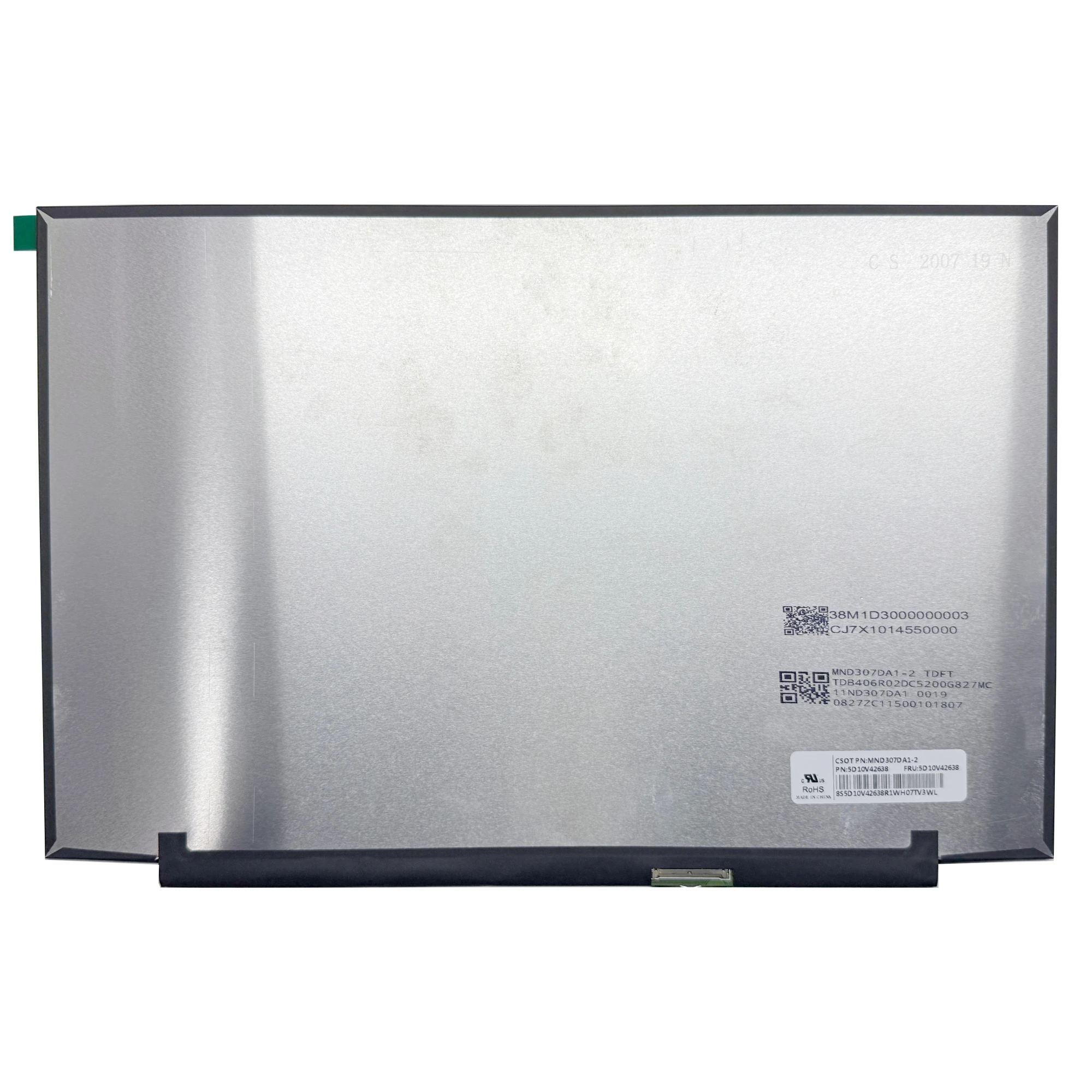 MND307DA1-2 13.3'' Laptop LCD Screen Panel Matrix 2560*1600 EDP 40 PINS 72% NTSC