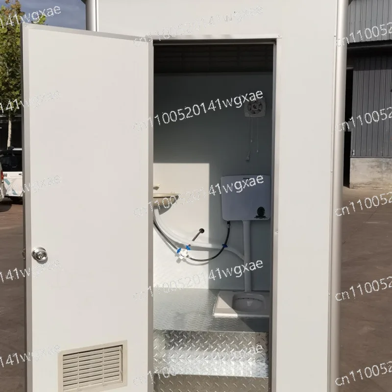 Durable Portable Mobile Restroom Compact Easy Carry Style for Daily Travel Cabin Small Living Space