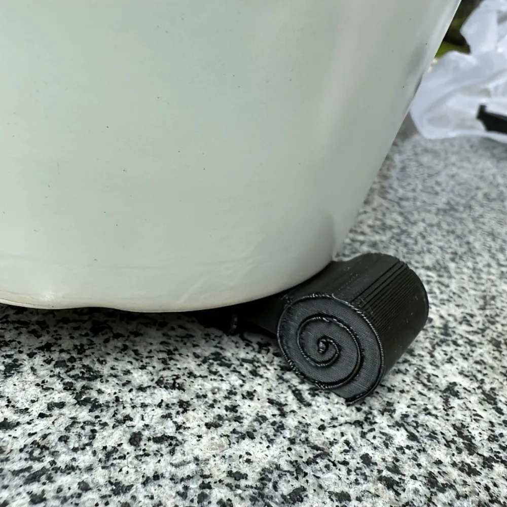 3Pcs 3D Printed Flower Pot Elevator Feet Fast Drainage Wear-resistant Garden Non-slip Riser Stand Waterproof Prevent Root Rot