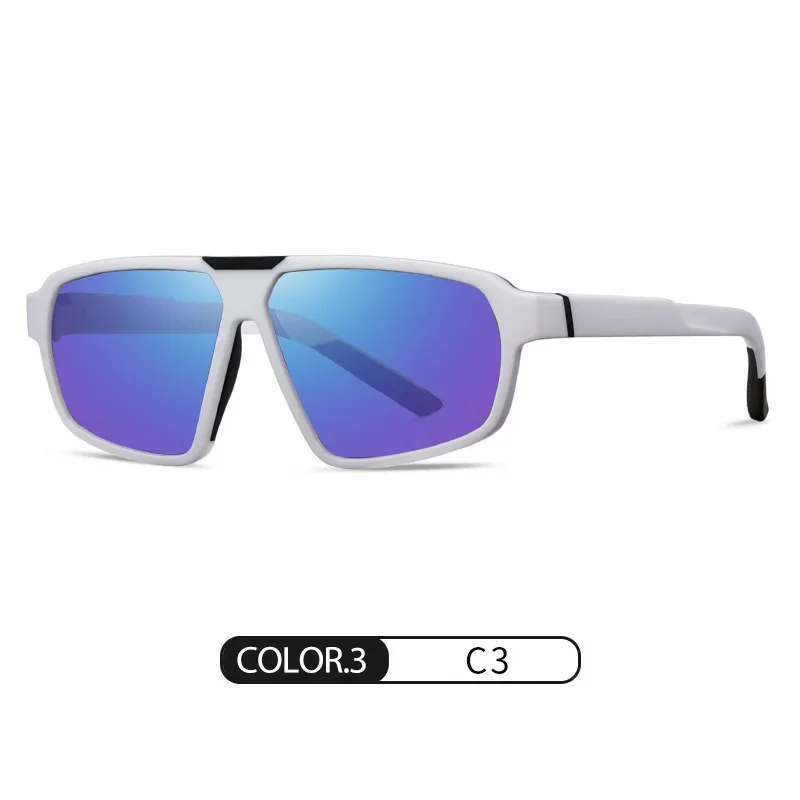

-100 -125 -150 Polarized Sunglasses Two-color Injection Molding TR90 Large-frame Driving Sunglasses Myopia Hyperopia+175+200+225