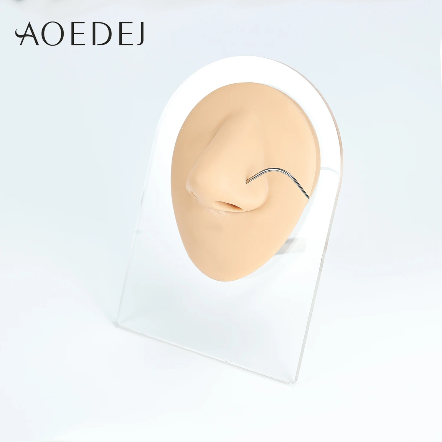 AOEDEJ 1 PC G23 Titan Piercing Kit Innengewinde Gebogene Kegel Einsetzen Pin Werkzeug Für Tragus Helix Lippe Nase Piercing schmuck – Detail 3