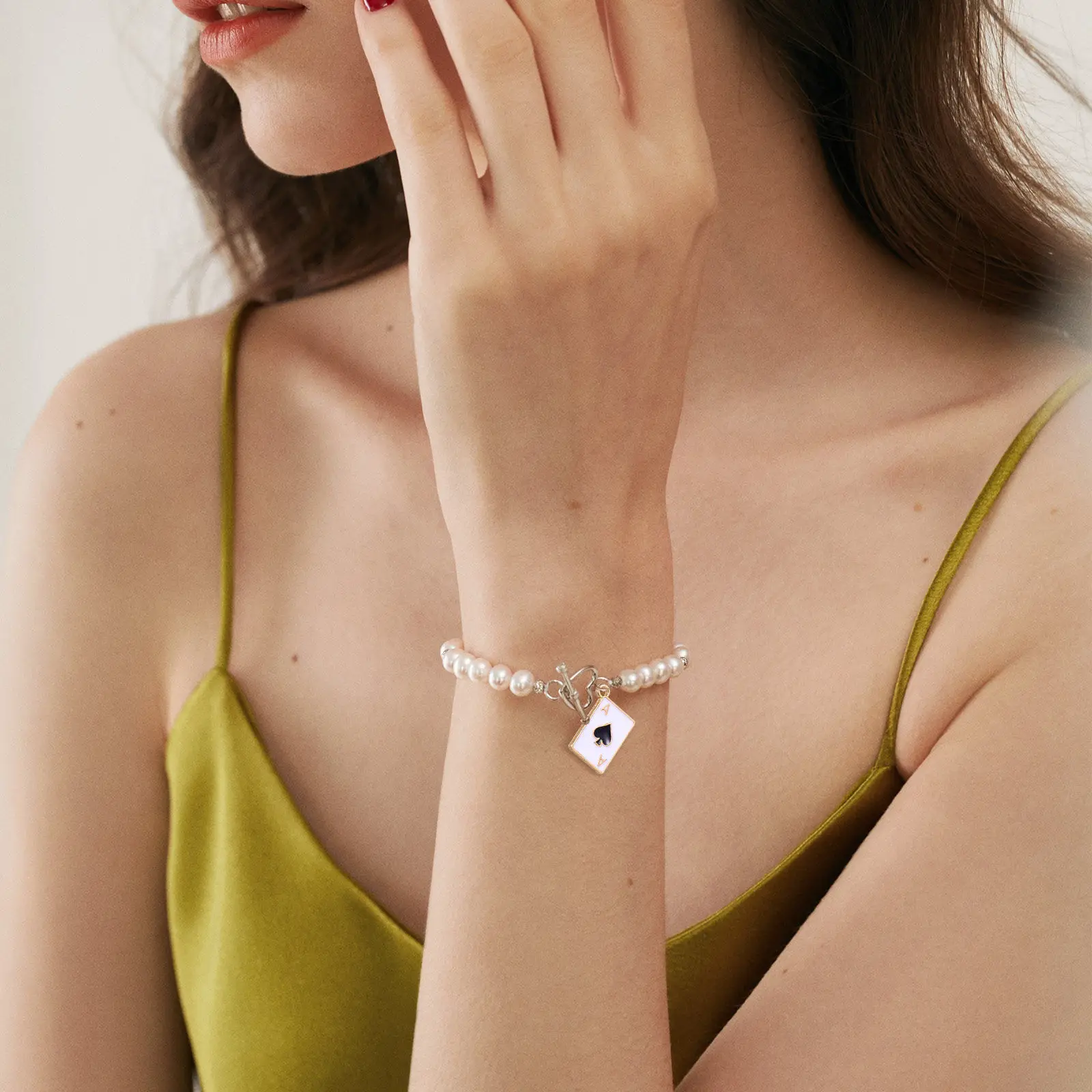 

20Pcs Premium Alloy Poker Pendants Stylish Creative Design Good Hand Feeling Not Scratchy DIY Jewelry Charms Necklace Earring