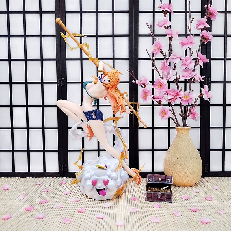 

26cm One Piece anime character Nami Spice Girl outfit PVC Action Figure Figurine Model Collection Decoration Toys Gift
