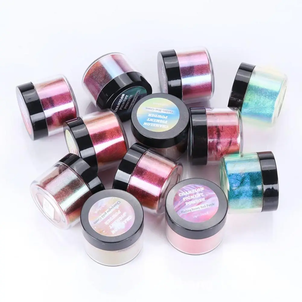 Good Lightweight Nail Art Powder Wide Application Show Unique Charm Sparkling Superfine Makeup Nail Art Glitter Powder