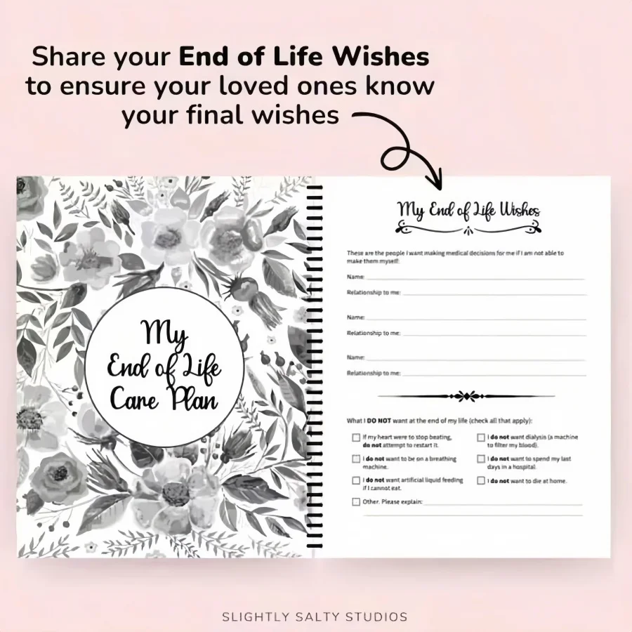 1pc  I\'M Dead, End Of Life Planner, I\'M Dead Now What Book Planner, Guided Final Arrangements When I\'M Gone Workbook Organizer