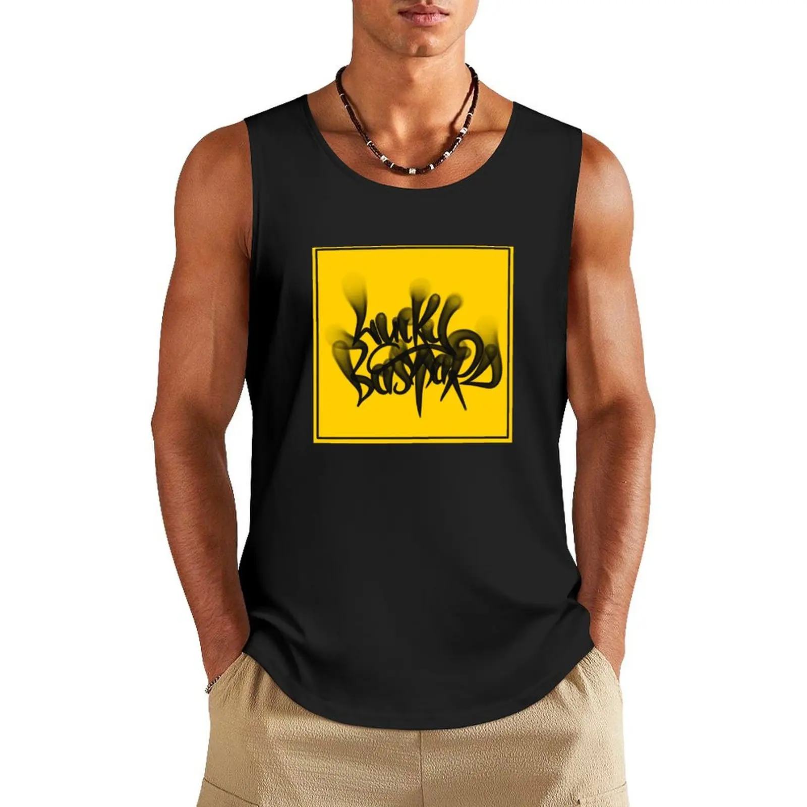 

Lucky Bastard FatCap Tag Tank Top gym clothes man fitness fashion 2025 man