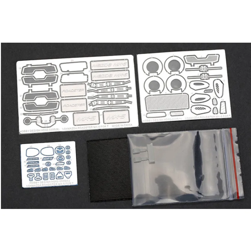 Hobby Design HD02-0335 1/24 MX-5 Metal Detail up Set Modifications For Tamiya