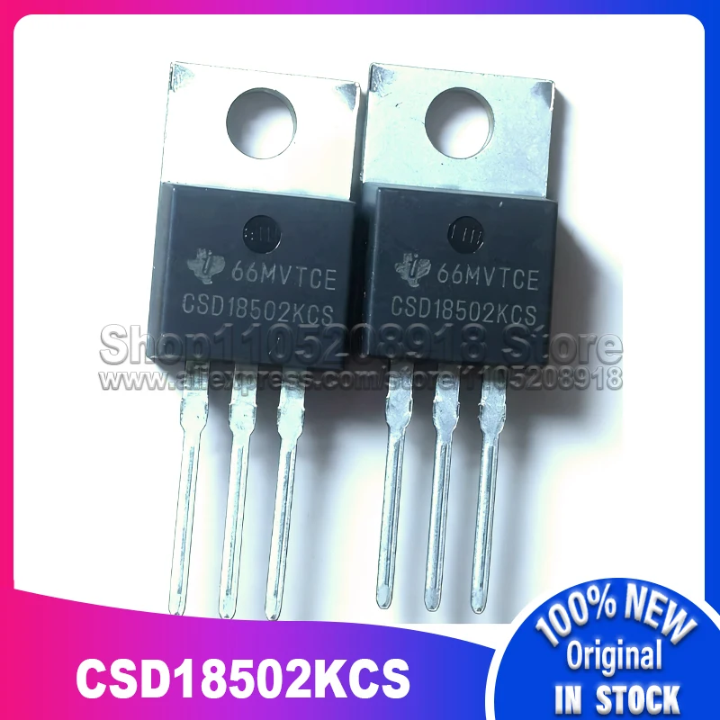 

10-50 шт./лот CSD18502KCS TO-220-3 CSD18502 TO220-3 40В 100А 100% новый, в наличии на складе