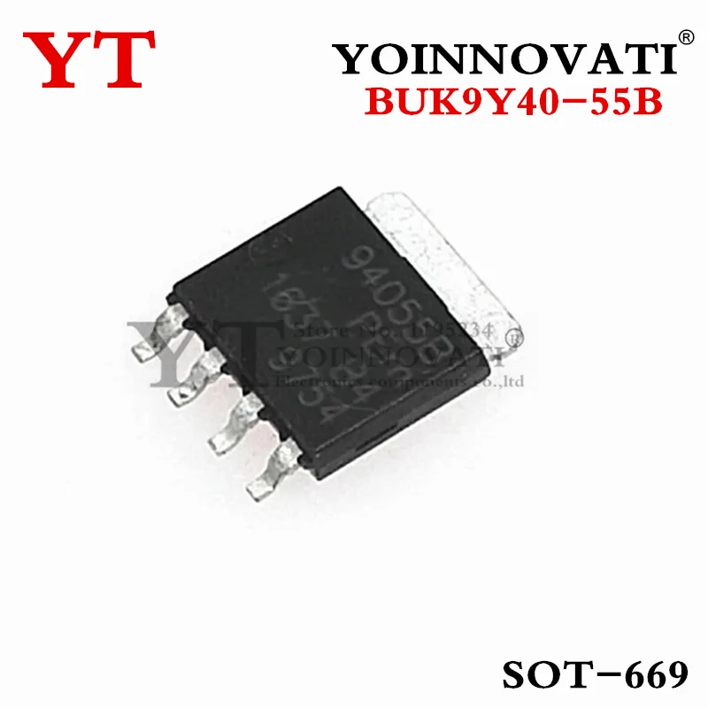 20pcs BUK9Y40-55B 94055B SOT-669 IC