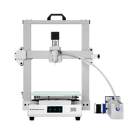 Moore 2 Pro Ceramic&Clay 3d printer 255*255*260mm Print Size 3.5 Inch Touch Sreen with Feeding system electric putter DIY Kit