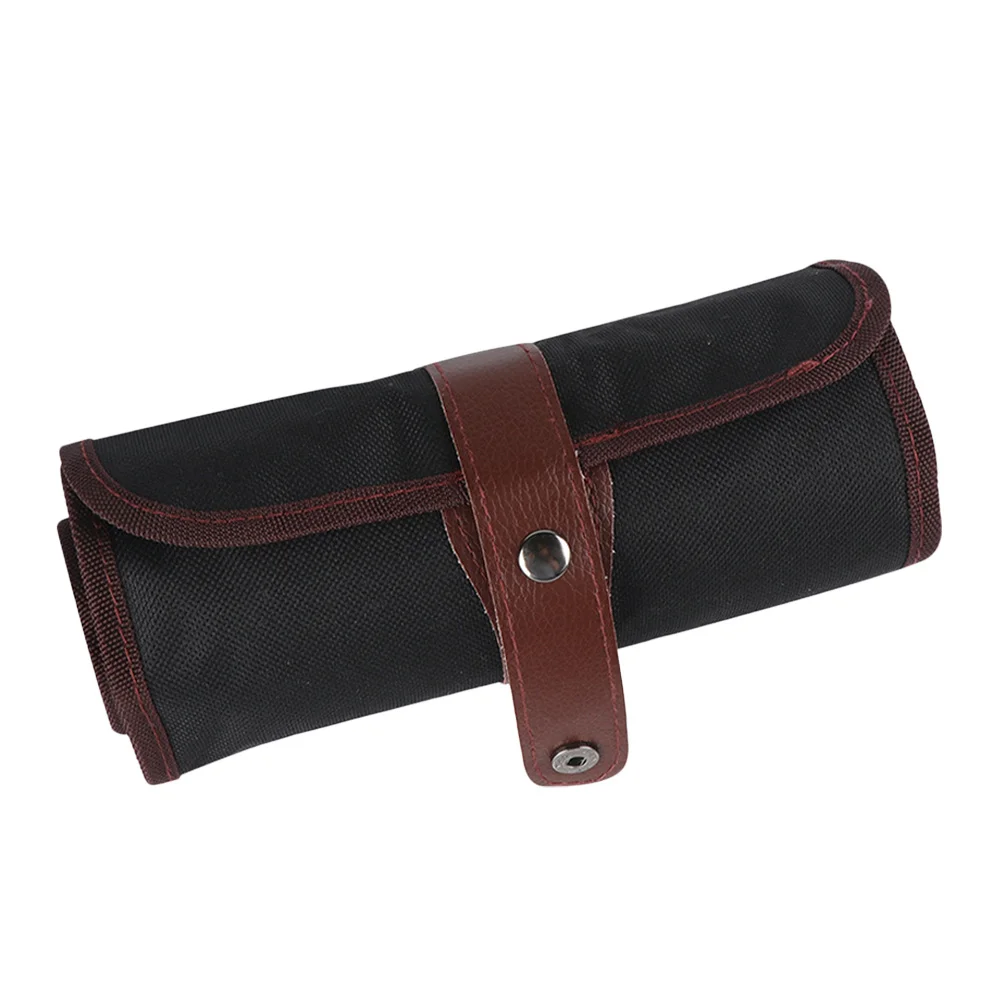

36 Hole Canvas Pencil Case Roll Up Color Pencil Organizer Portable Art Supply Bag for School Office Travel Sketching Kit