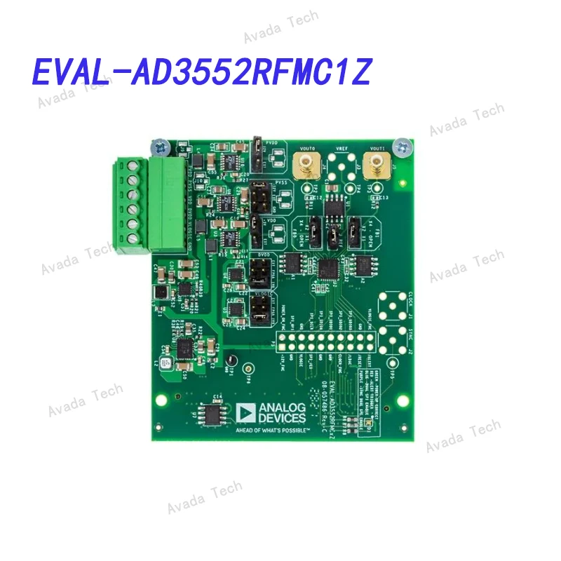 Avada Tech EVAL-AD3552RFMC1Z Dual Channel 16-Bit 33 MUPS Multispan Multi-IO SPI DAC