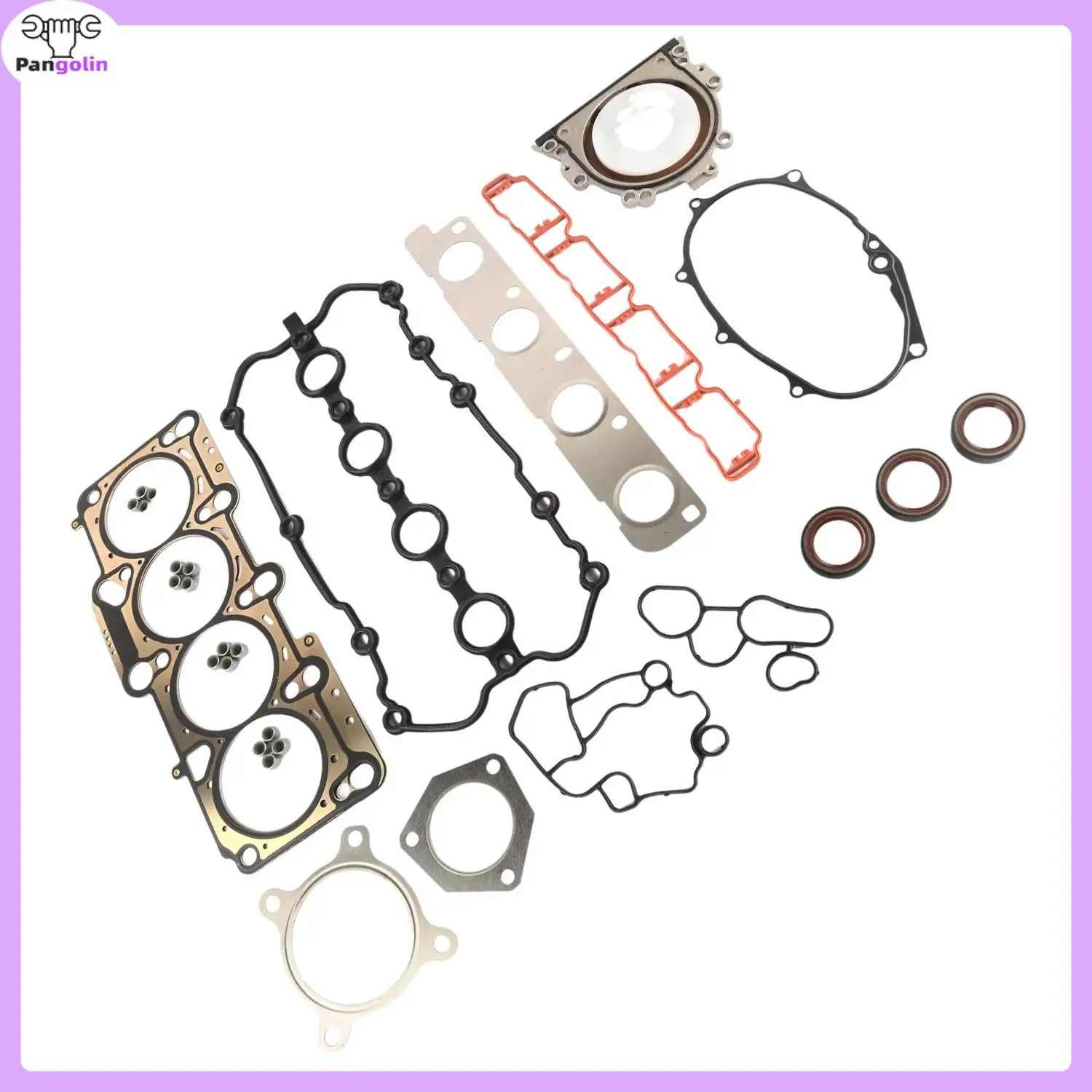 1Set EA113 Engine Gasket Overhaul Rebuilding Set 06F103483D Fit For AUDI A4 VW 2.0 TFSI BWA BPY Car Accessories