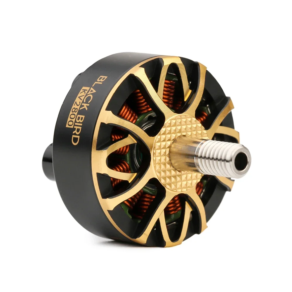 

Black Bird V2.0 Pilot Edition 1950kv 2800kv 3-4S 4-6S Brushless Motor for 5 inch RC Drone FPV Racing